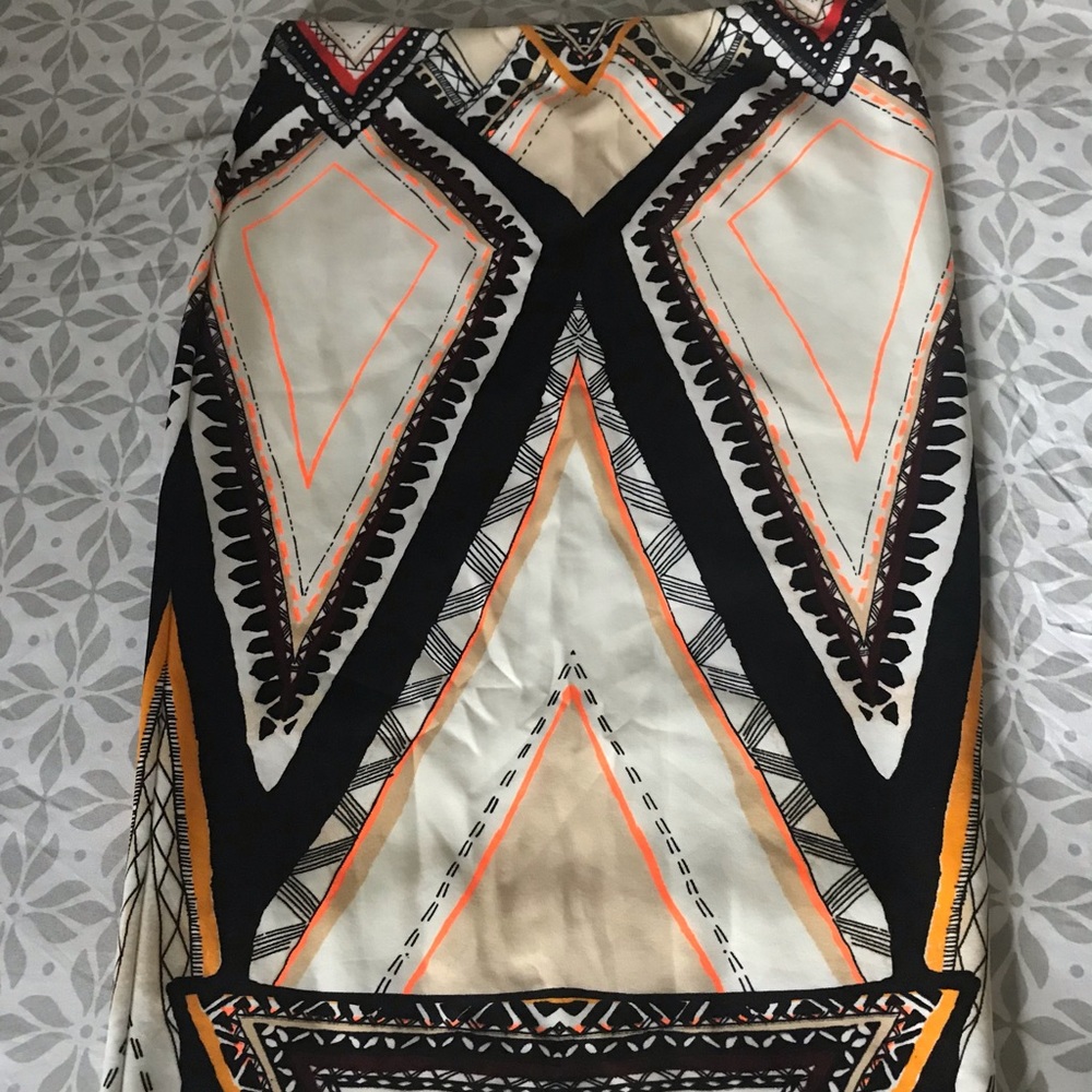 Mossimo Multicolored Pencil Skirt